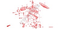 FILTRE A AIR(2.0L) pour Honda CR-V ELEGANCE/SPORT 5 Portes 6 vitesses manuelles 2009