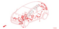 FAISCEAU DES FILS(LH)(2) pour Honda JAZZ 1.5LXT 5 Portes 5 vitesses manuelles 2011