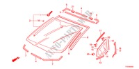 PARE BRISE AVANT pour Honda JAZZ 1.5LXT 5 Portes 5 vitesses manuelles 2011