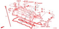 COUVERCLE DE CULASSE(DIESEL) pour Honda ACCORD 2.2 S 4 Portes 6 vitesses manuelles 2012