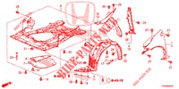 GARDE-BOUE AVANT PIECES DE CARROSSERIE CIVIC honda-voiture 2013 1.4 SE B50